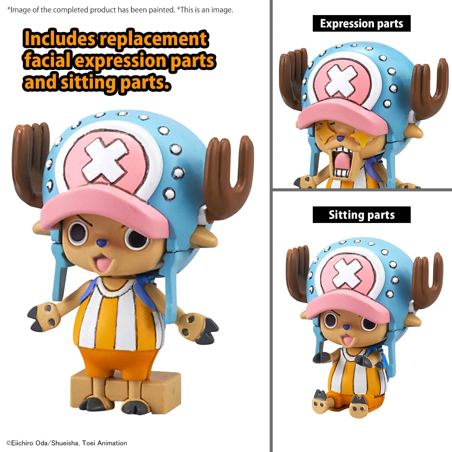 One Piece Chopper Robo 1 & 2 Tank and Wing Model Kit