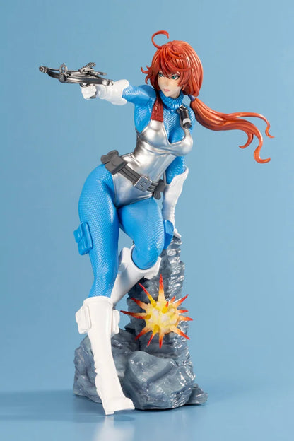 Kotobukiya G.I. Joe Scarlett Sky-Blue Bishoujo Statue
