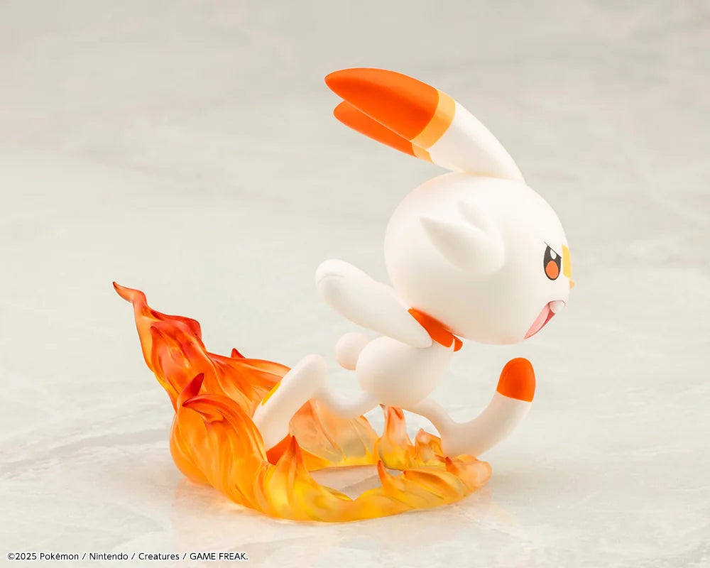 Kotobukiya Pokémon Victor with Scorbunny ARTFX J Statue Figure