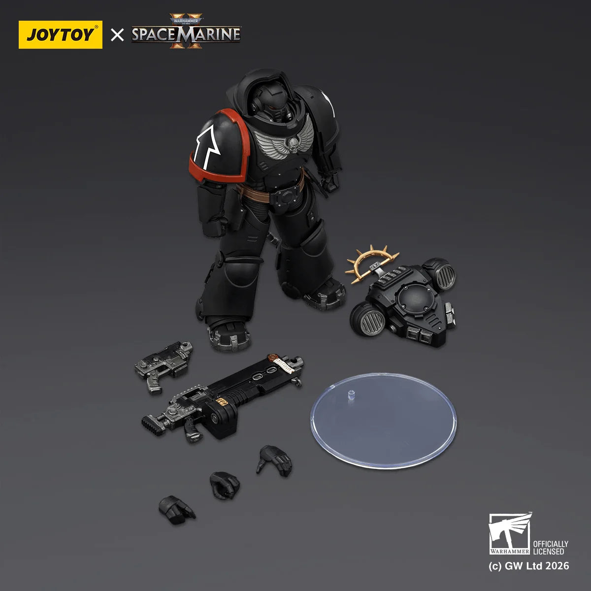 Game Edition Raven Guard Heavy Intercessor with Heavy Bolt Rifle and Bolt Pistol