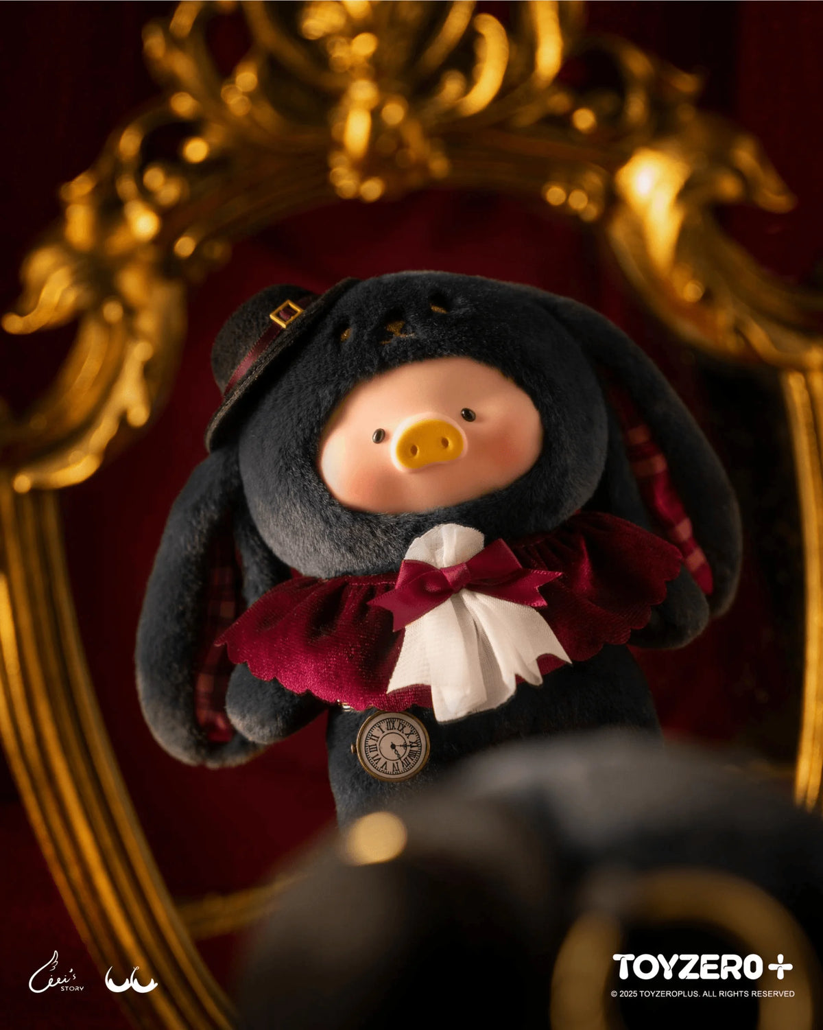 LuLu the Piggy - Vinyl Face Plush Keychain (Magician Bunny LuLu ver.)