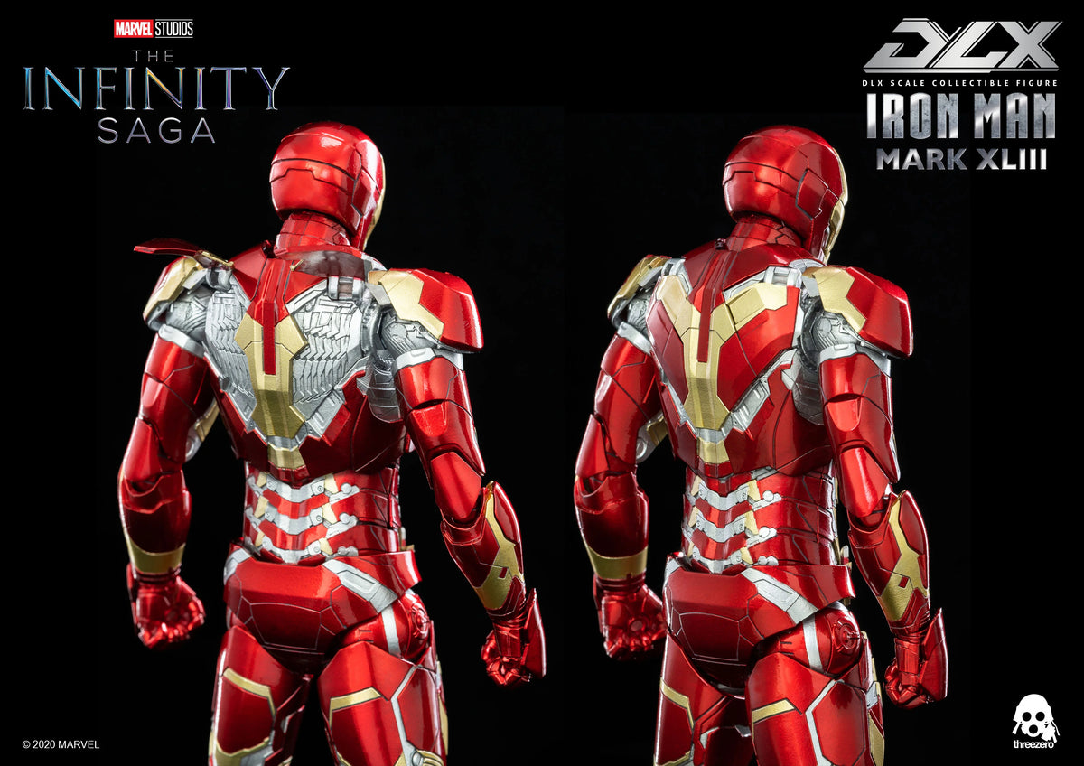 threezero DLX Iron Man Mark 43 Collectible Figure