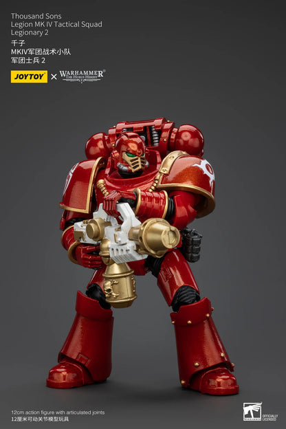 JoyToy Warhammer 40K Thousand Sons Legion MK IV Tactical Squad Legionary 2 Action Figure
