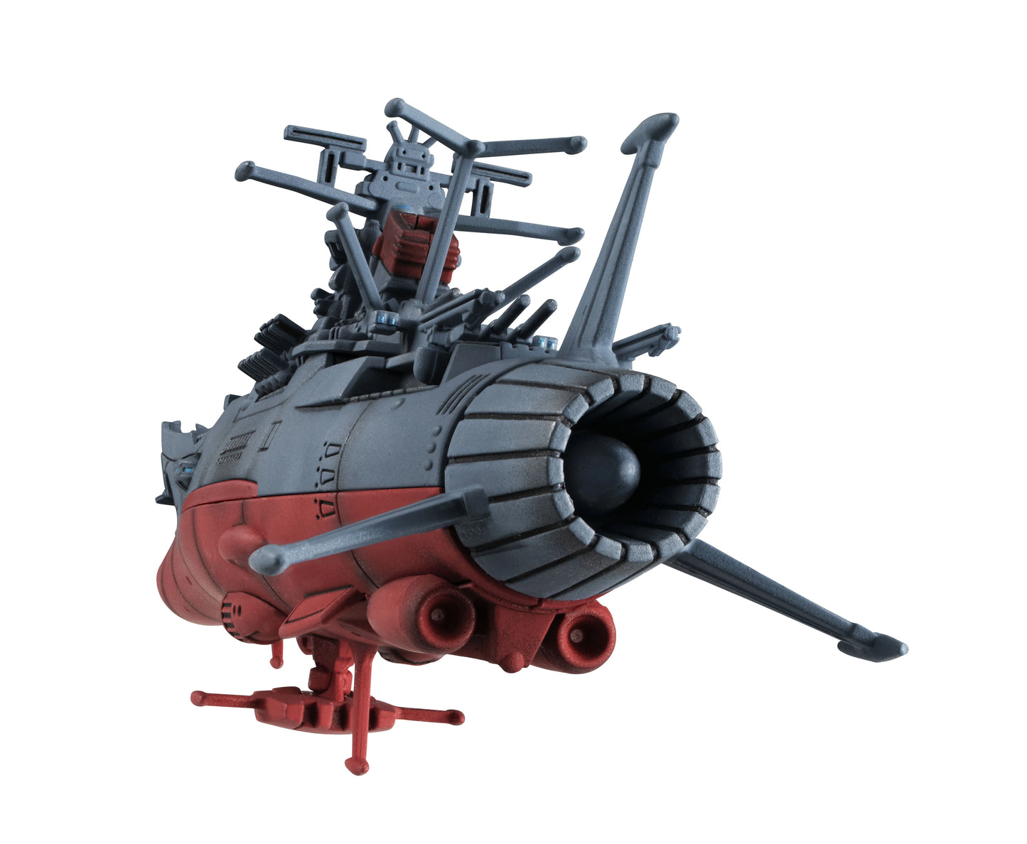 MegaHouse Cosmo Fleet Space Battleship Yamato 2202 Warriors of Love Model with Asteroid Ring