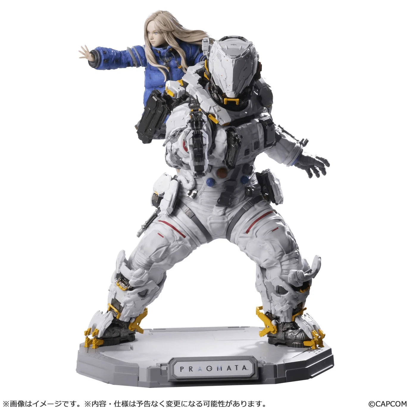 Capcom Figure Builder Creator's Model PRAGMATA Hugh & Diana Painted PVC Figure