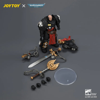 Black Templars Execrator 1 with Crozius Arcanum and Master-Crafted Power Weapon