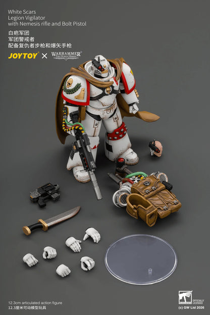 White Scars Legion Vigilator with Nemesis rifle and Bolt Pistol