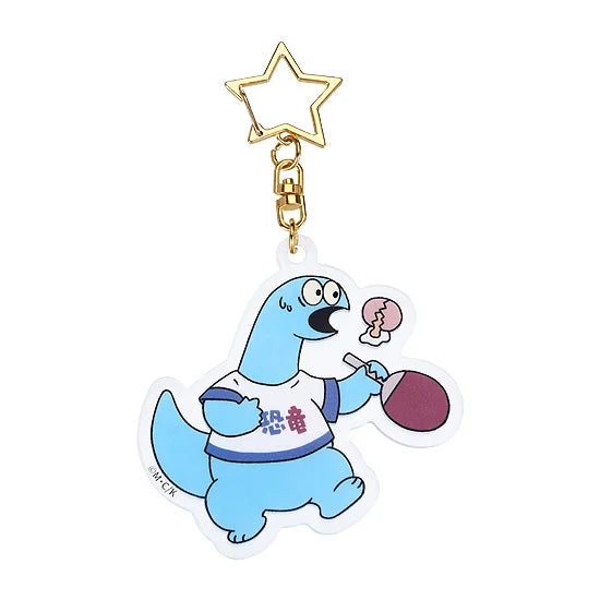 GoodSmile Moment Gal & Dino Glow-in-the-Dark Acrylic Keychain