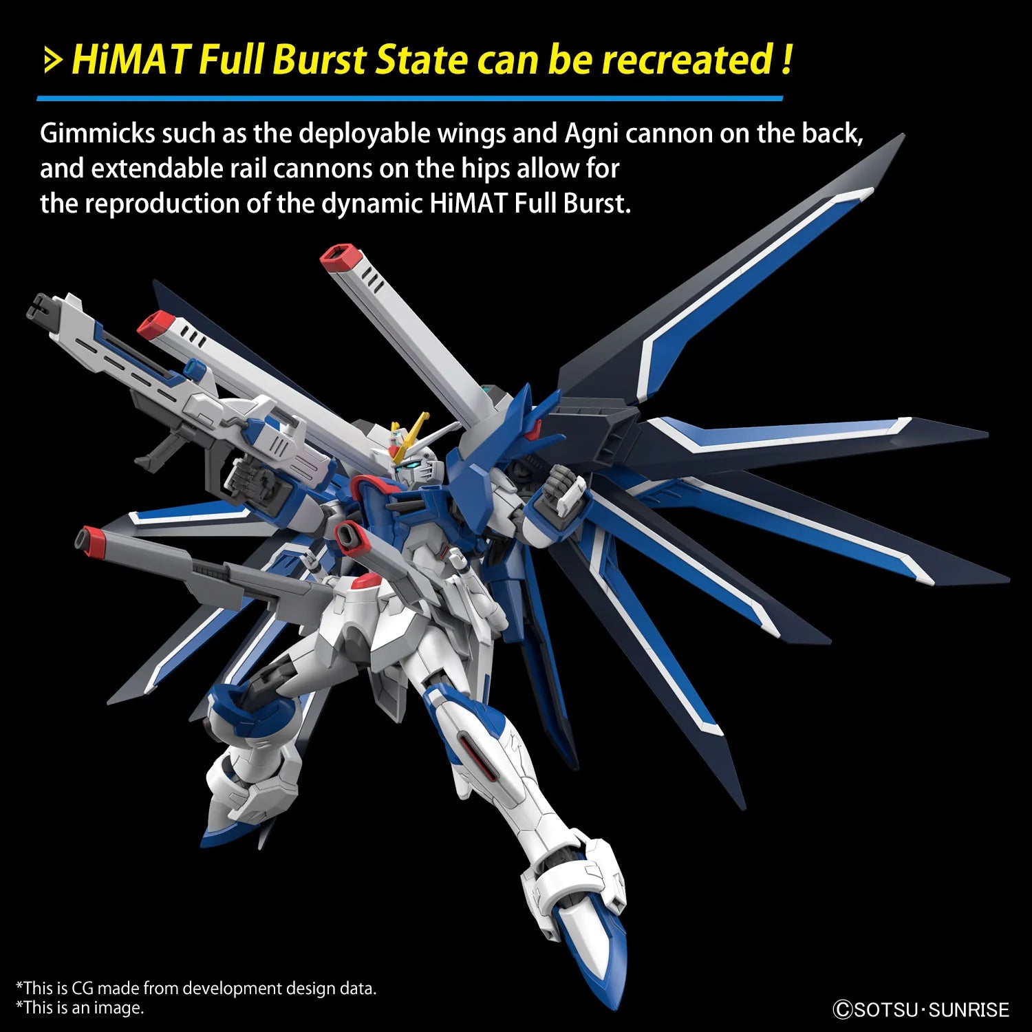 HGCE 1/144 #243 Rising Freedom Gundam
