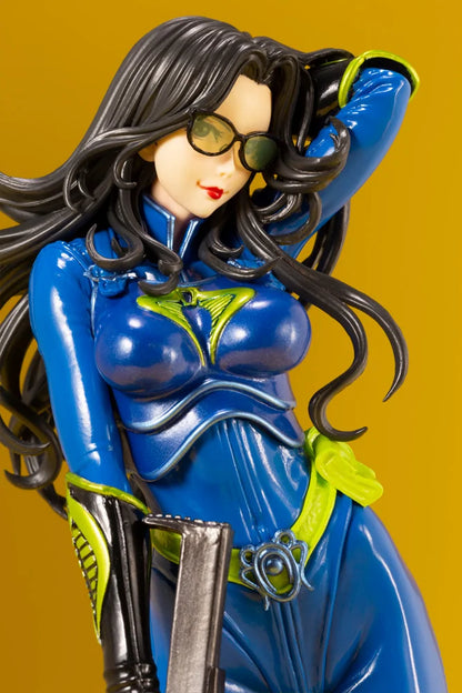 Kotobukiya G.I. Joe Baroness 25th Anniversary Bishoujo Statue - Blue