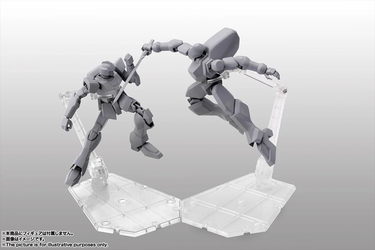 TAMASHII STAGE ACT. 5 FOR MECHANICS, STAND SUPPORT [CLEAR]