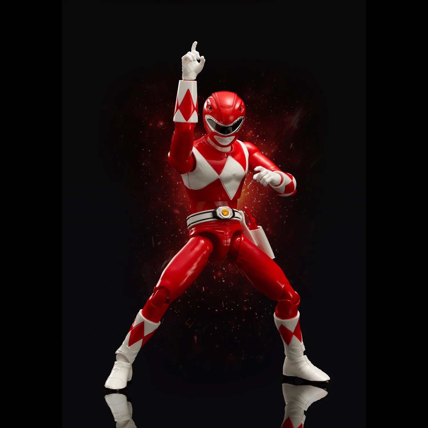 Flame Toys Furai Model Power Rangers Red Ranger Action Figure