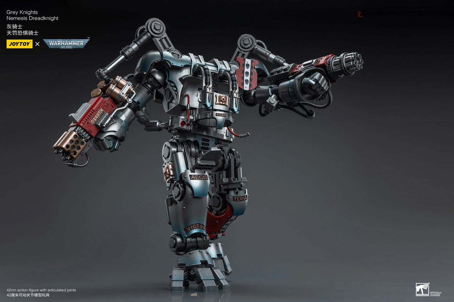 JOYTOY Grey Knights Nemesis Dreadknight Collectible Figure