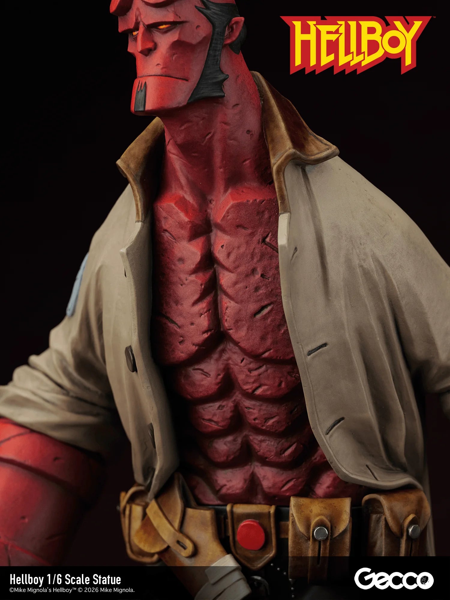 Gecco Hellboy 1/6 Scale Polystone Statue