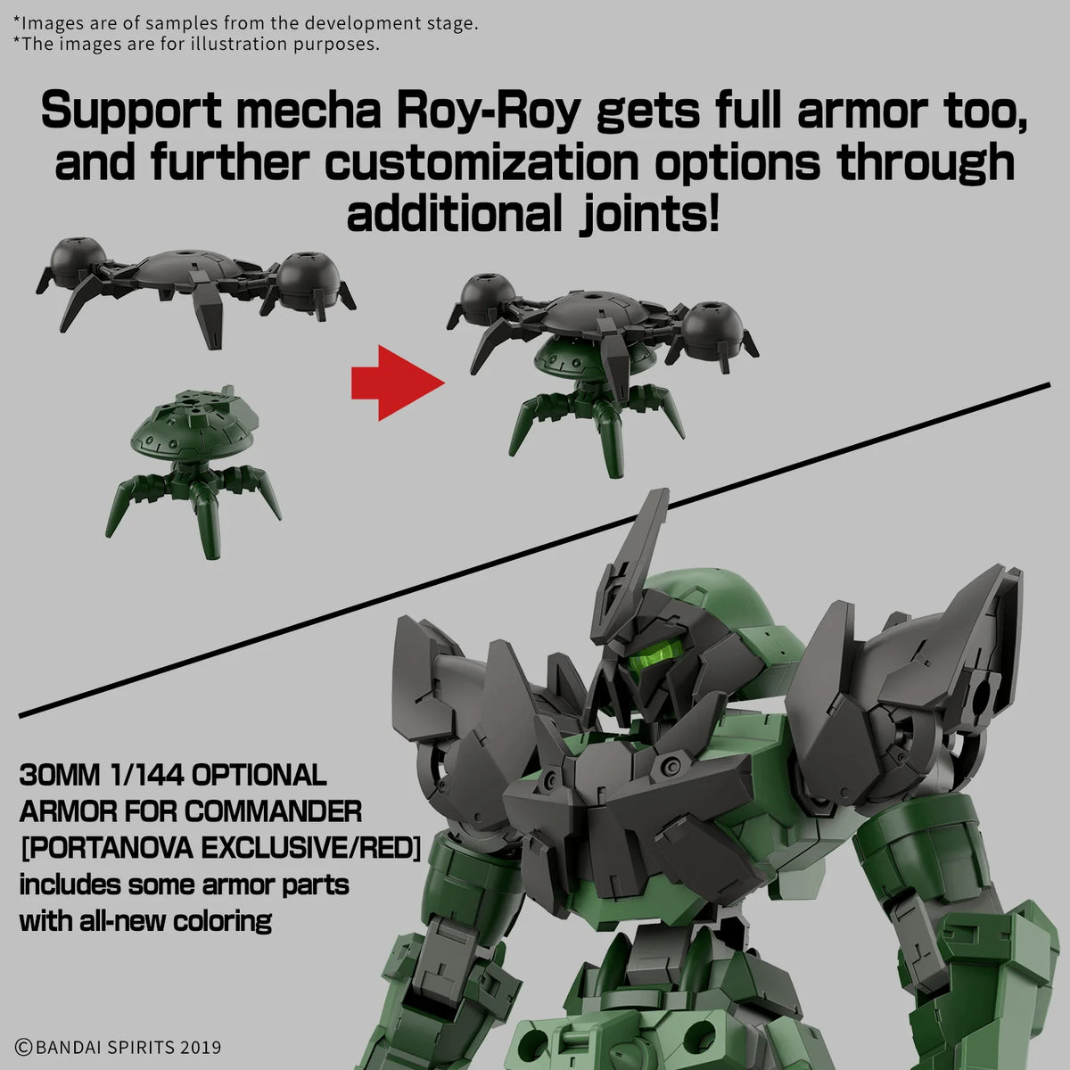 30MM 1/144 bEXM-15FA FULL ARMOR PORTANOVA