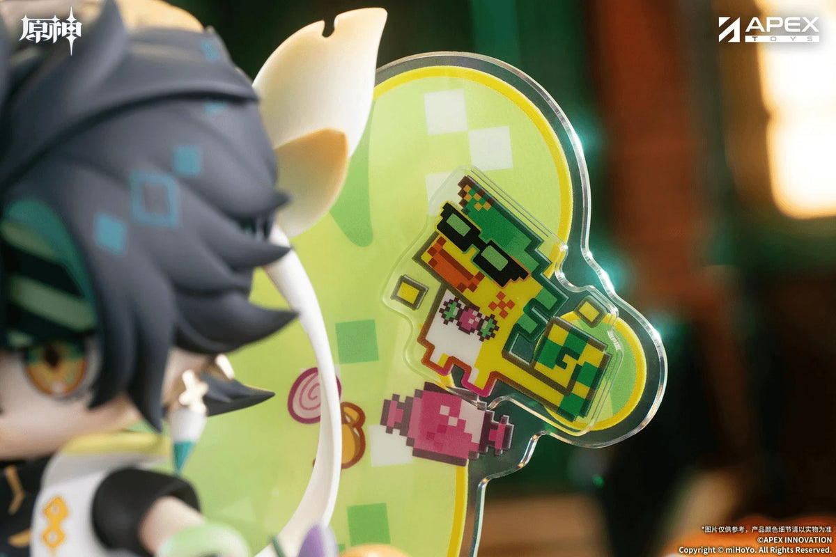 [GENSHIN IMPACT] Twilight Whimsy Series Kinich Chibi Painted Figure w BONUS