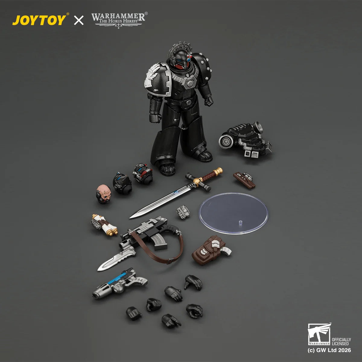 Iron Hands MkVI Tactical Sergeant with Bolter, Plasma Pistol & Power sword