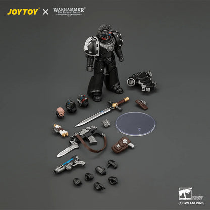 Iron Hands MkVI Tactical Sergeant with Bolter, Plasma Pistol & Power sword