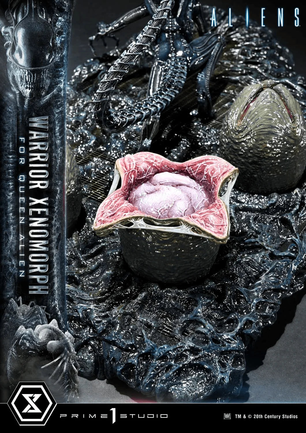 Ultimate Diorama Masterline Aliens (Film) Warrior Xenomorph for Queen Alien