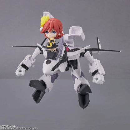 Tamashii Nations Tiny Session VF-31F Siegfried Kaname Buccaneer Action Figure