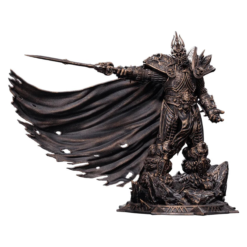 Blizzard World of Warcraft® the Lich King 1/10 Scale Bronze-Colored Edition Statue