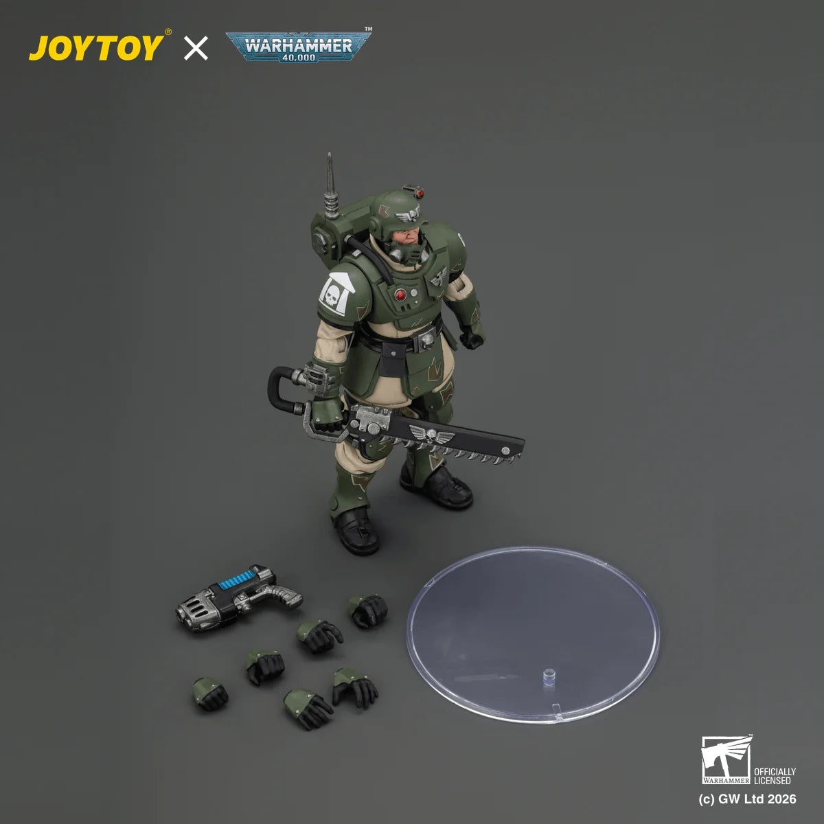 Astra Militarum Kasrkin 1 with Chainsword and Plasma Pistol