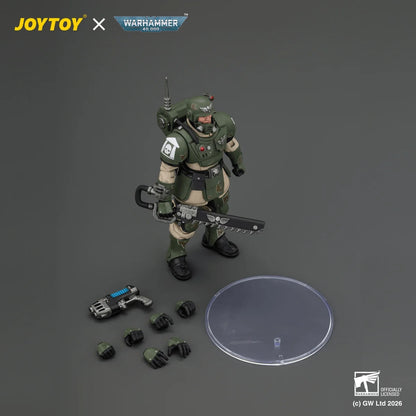 Astra Militarum Kasrkin 1 with Chainsword and Plasma Pistol