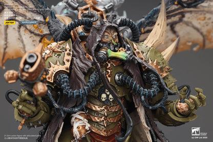 Mortarion， Daemon Primarch of Nurgle with Ancient weapons‘The Lantern' and ‘Silence'
