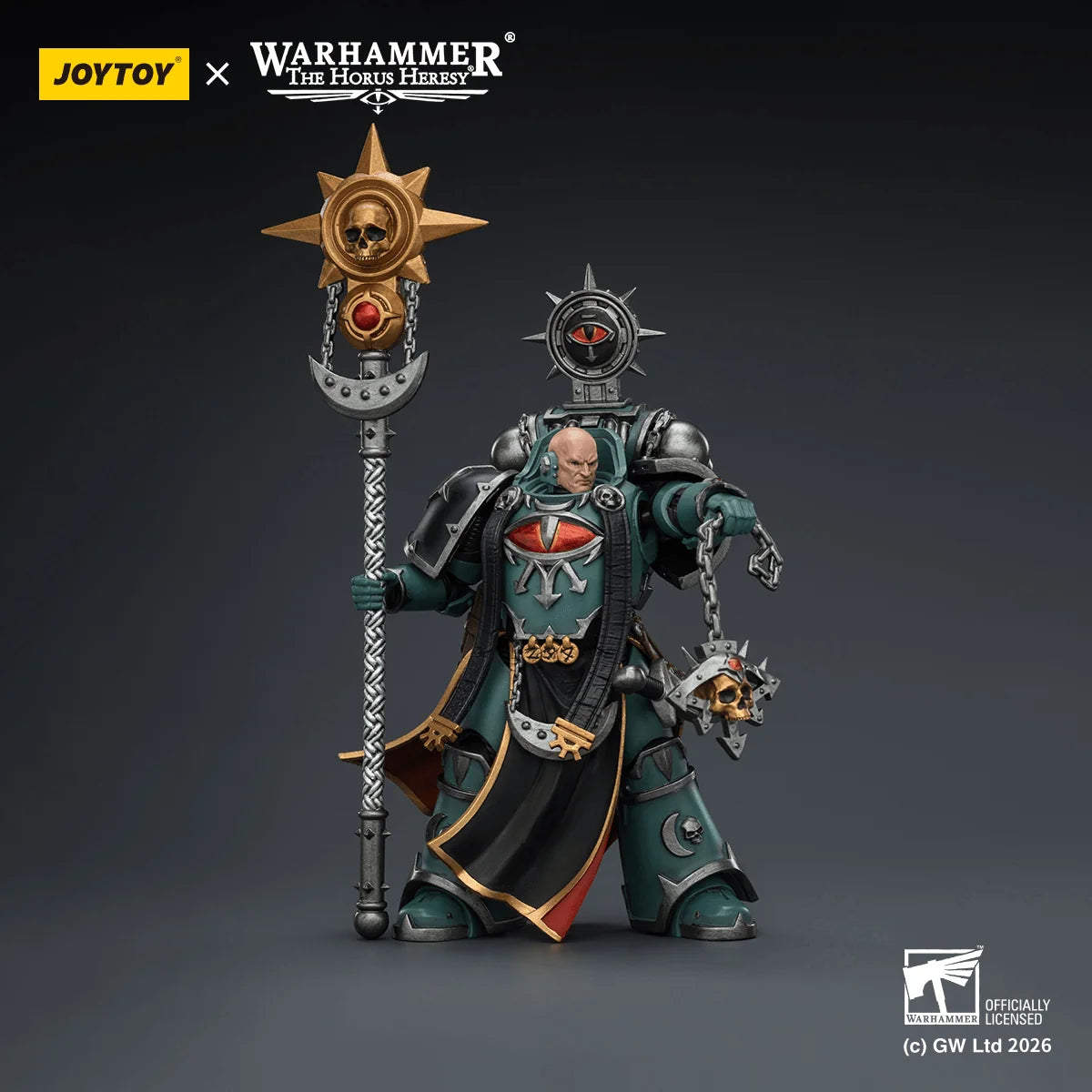 Sons of Horus Dark Emissary Consul with Staff of Dark Authority