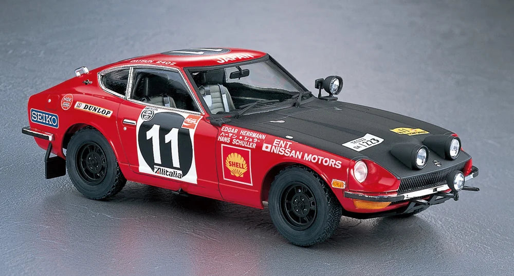 [HC48] 1:24 DATSUN 240Z 1971 SAFARI RALLY WINNER