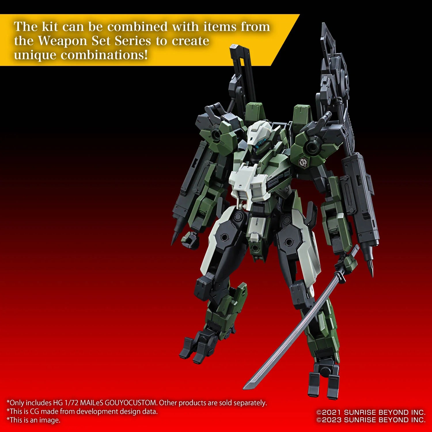 HG 1/72 MAILeS GOUYOCUSTOM