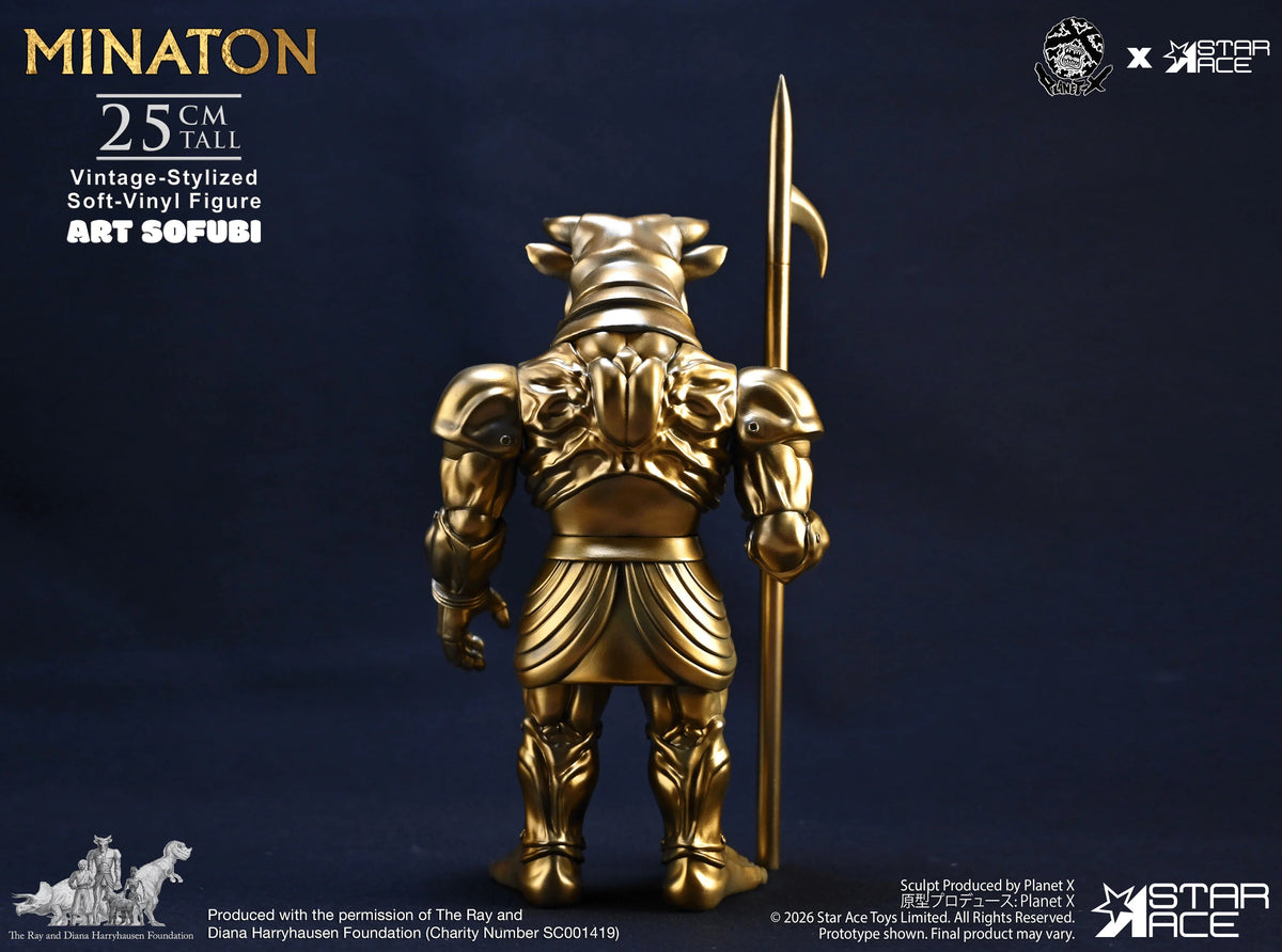 Minaton Vintage-Stylized Soft-vinyl Figure