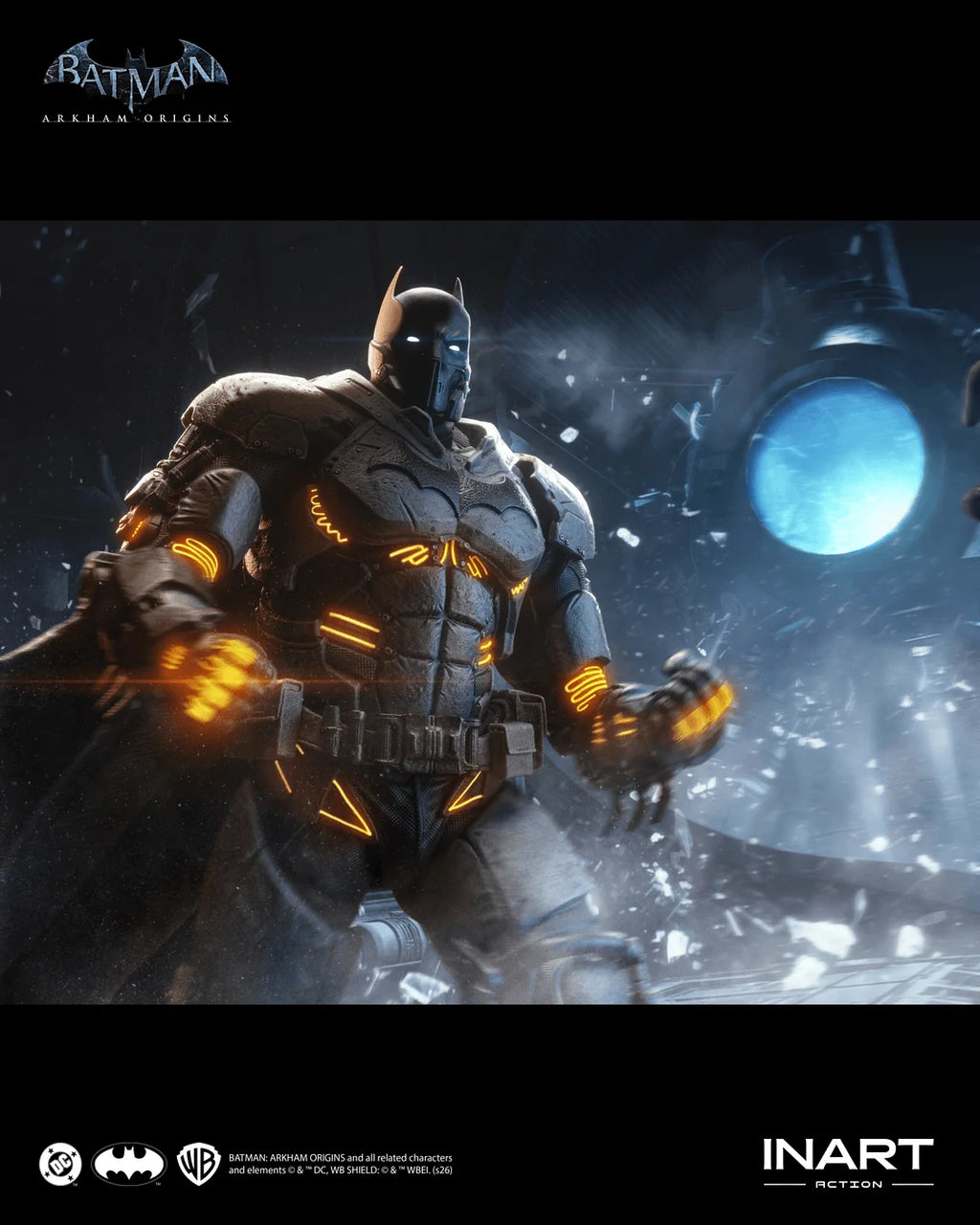 INART Action – Batman: Arkham Origins – Batman (XE Suit) Action Figure
