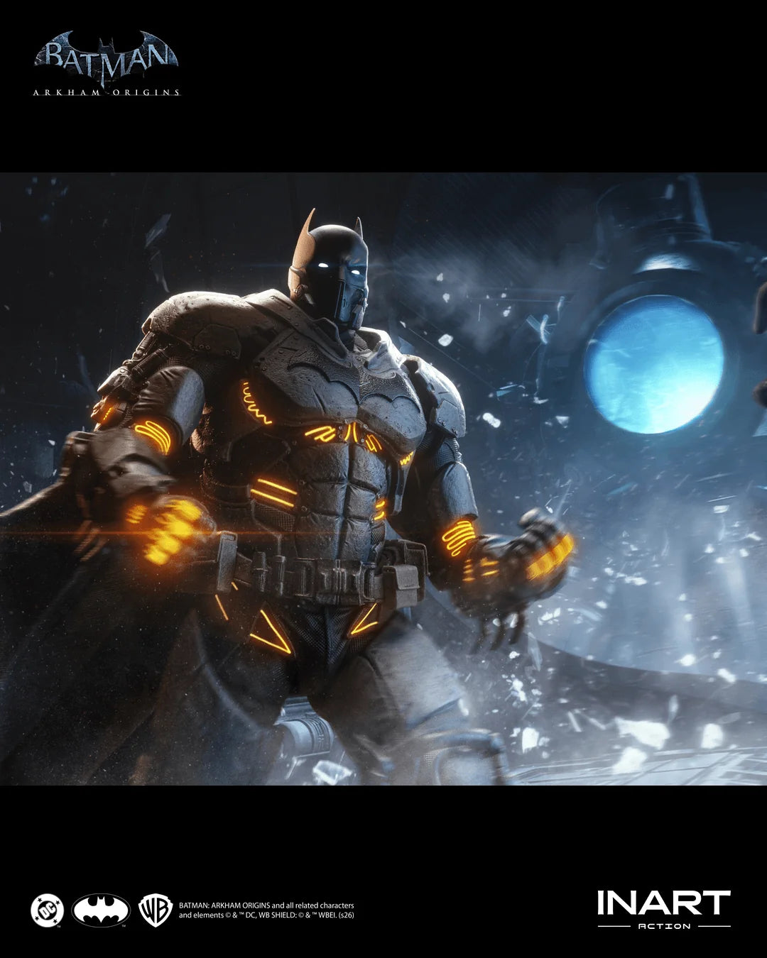 INART Action – Batman: Arkham Origins – Batman (XE Suit) Action Figure