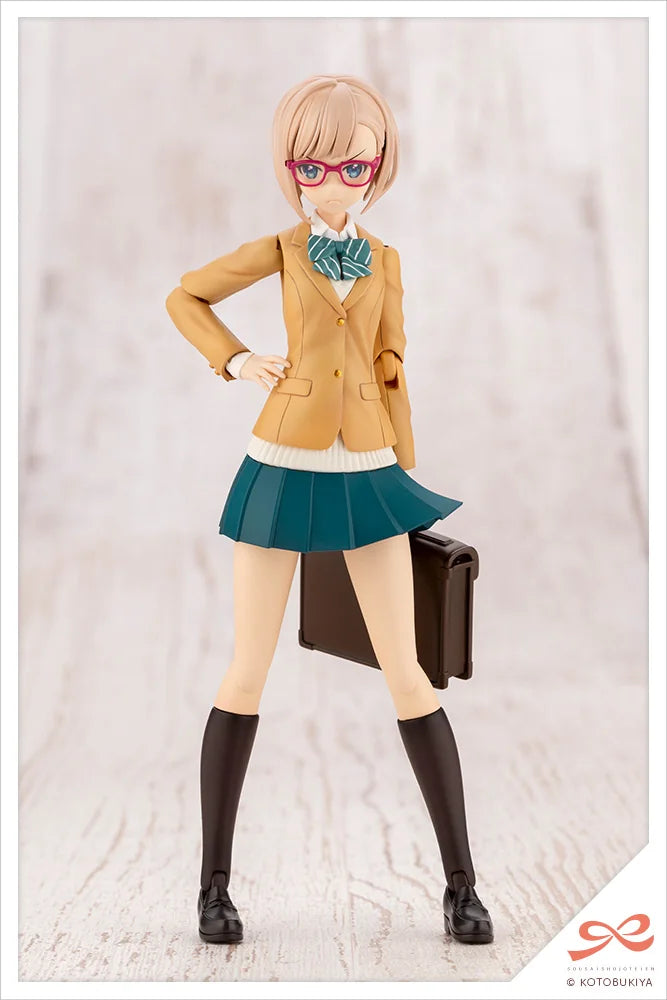 Kotobukiya Koyomi Takanashi Ryobu High School Winter Clothes Plastic Model Kit