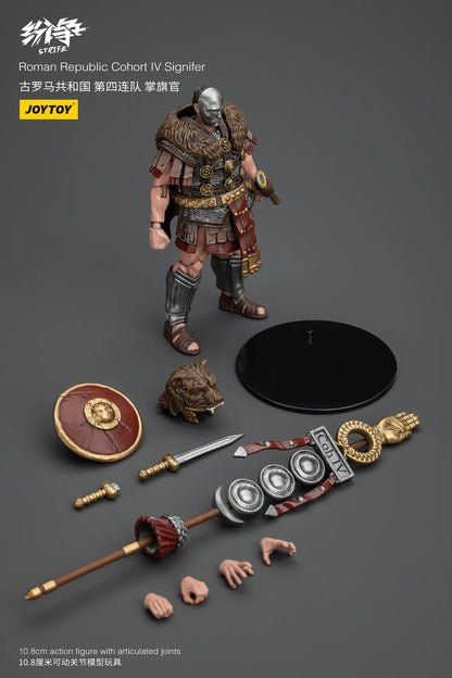 JOYTOY Original Series Roman Republic Cohort IV Signifer 1/18 Action Figure