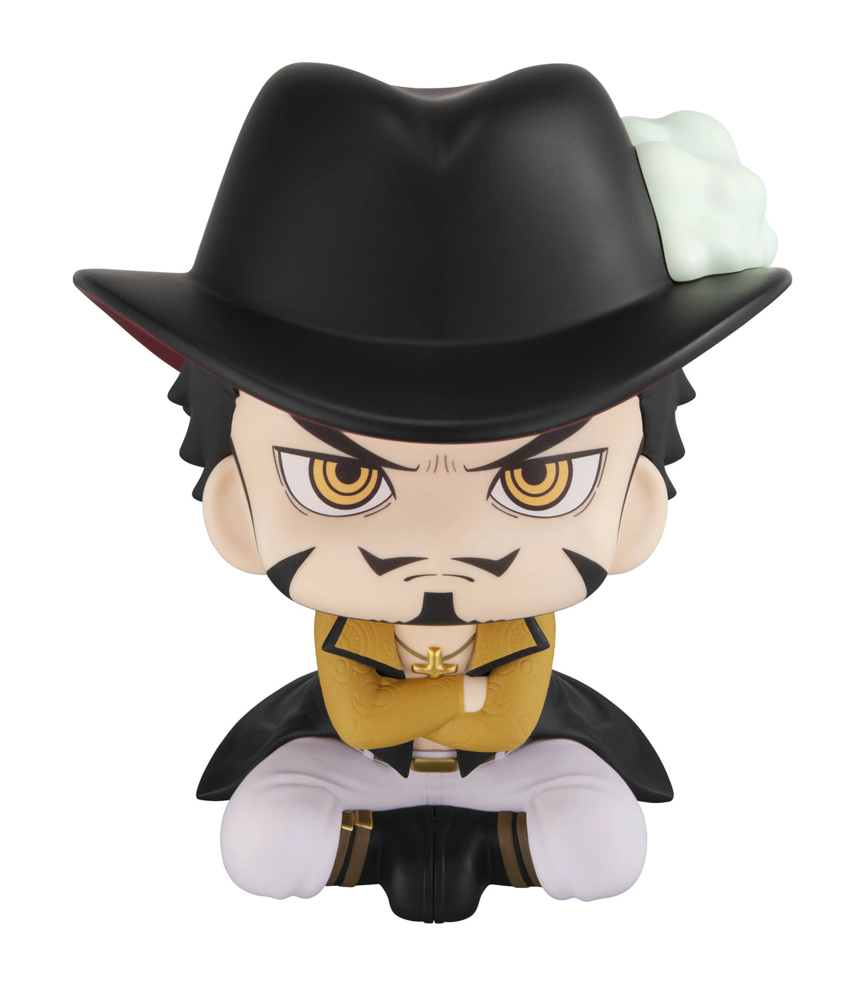 MegaHouse Lookup One Piece Dracule Mihawk & Crocodile Figure Set