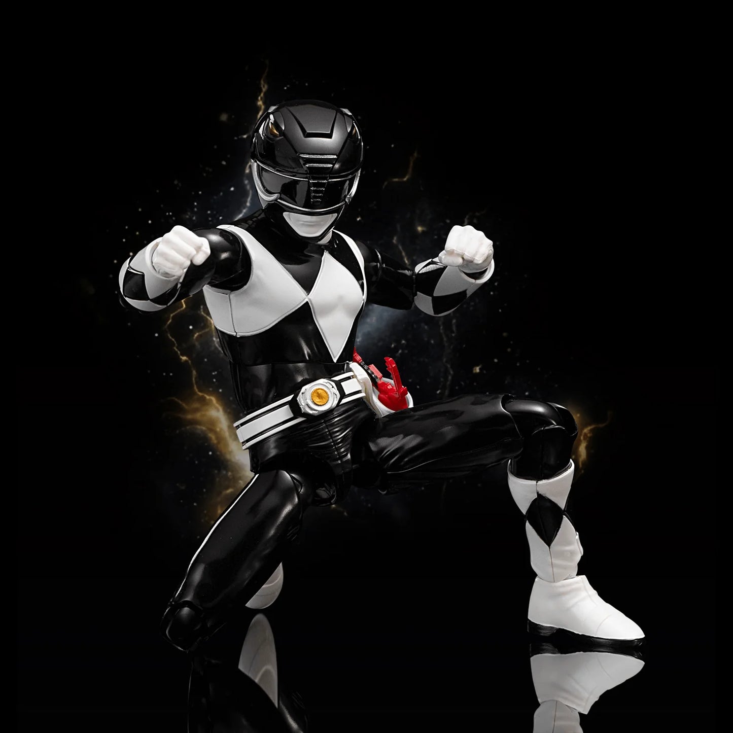 Flame Toys Furai Model Black Ranger Plastic Model Kit
