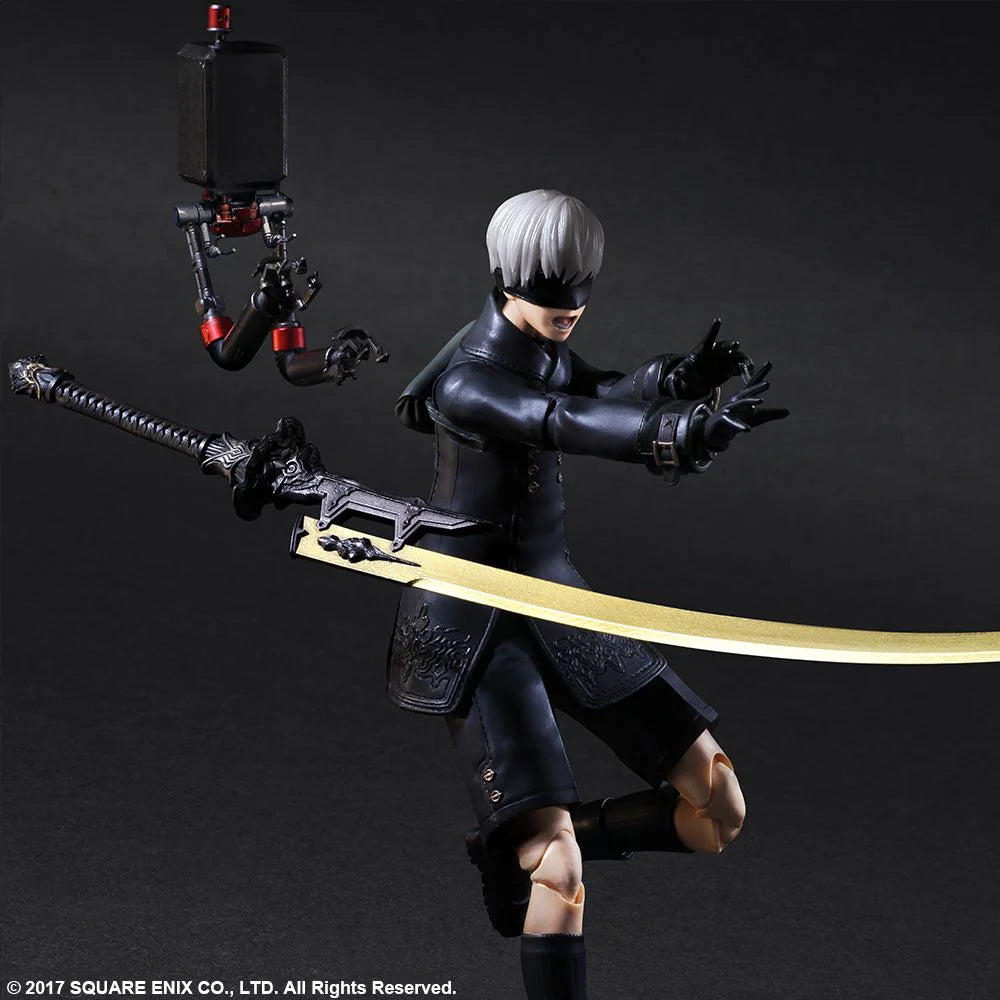 NieR:Automata 9S (YoRHa No.9 Type S) PLAY ARTS KAI Action Figure Deluxe Ver.