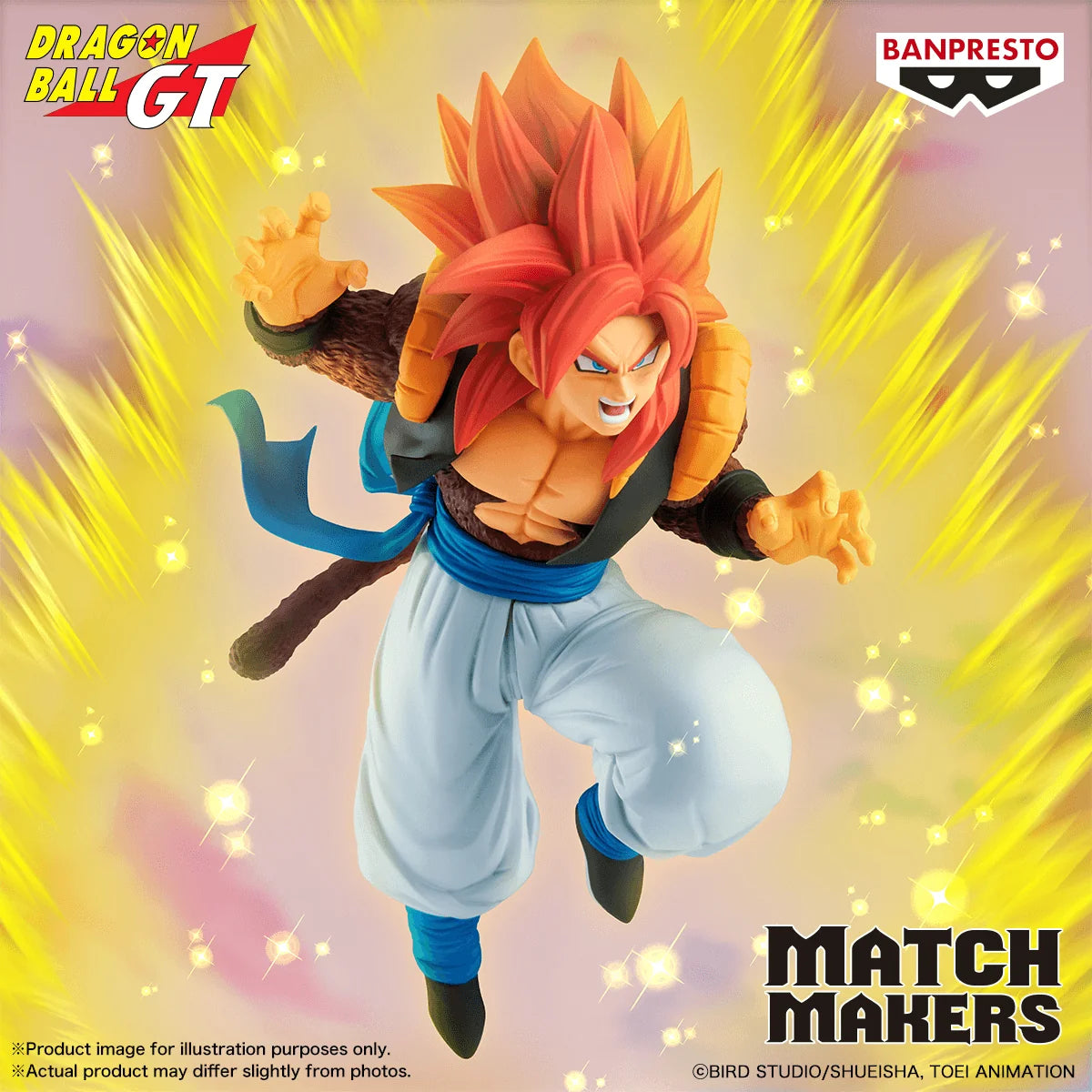 DRAGON BALL GT MATCH MAKERS SUPER SAIYAN 4 GOGETA(VS SUPER YI-SHINRON)