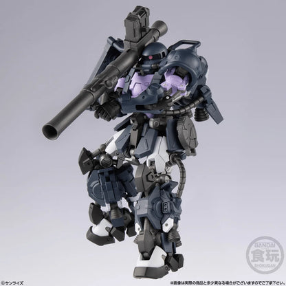 Bandai Shokugan Zaku II High Mobility Type Black Tri-Stars Custom Articulated Figure