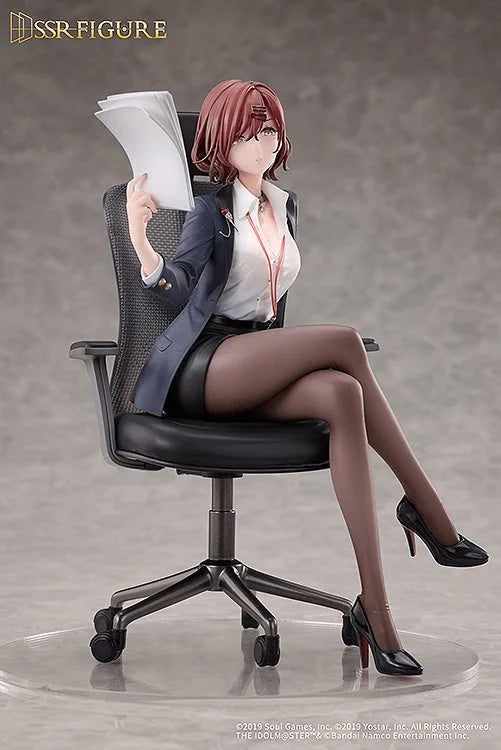 SSR FIGURE THE IDOLM@STER SHINY COLORS × Mahjong Soul Madoka Higuchi Effortless Work Ver. 1/7 Scale Figure