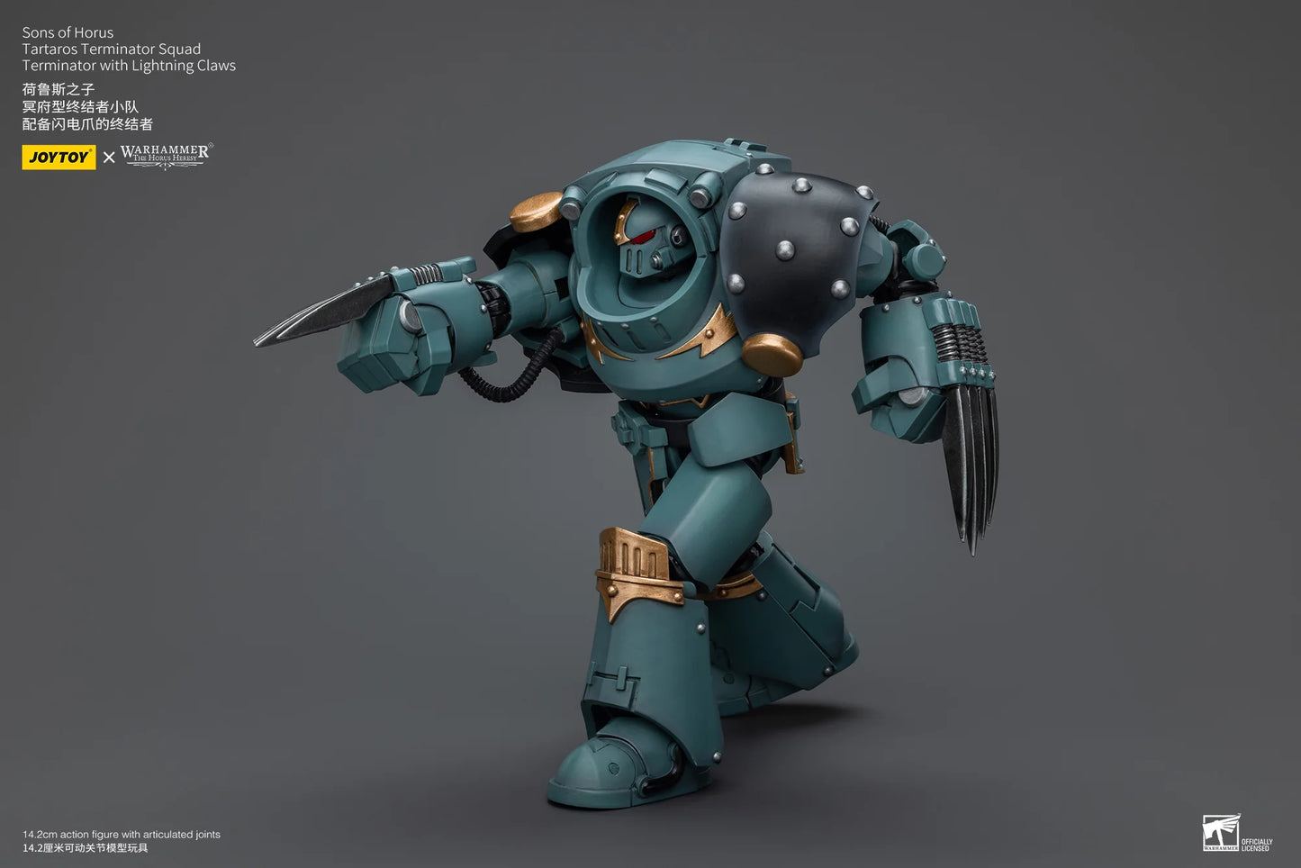 JoyToy Sons Of Horus Tartaros Terminator Action Figure with Lightning Claws