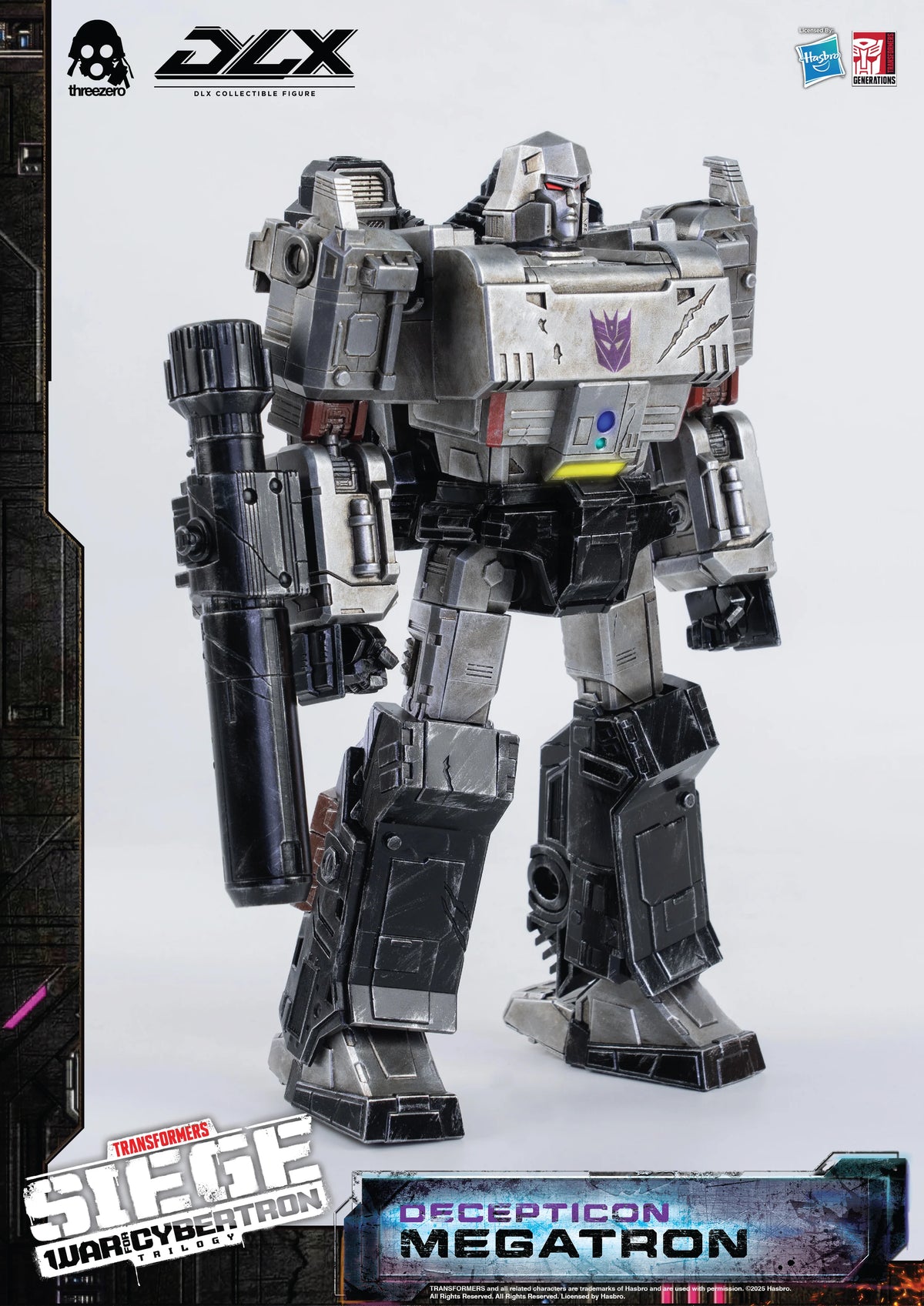 threezero DLX Megatron Action Figure - Transformers: War for Cybertron Trilogy