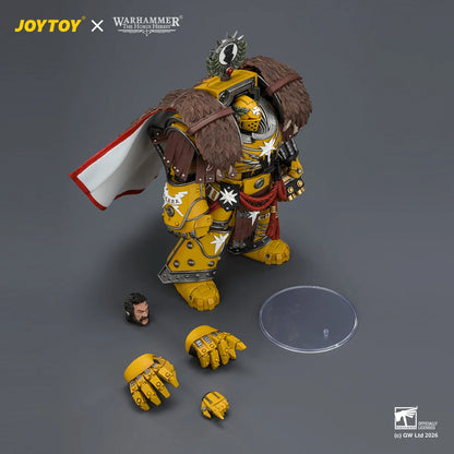 JOYTOY Warhammer 40K Lord Castellan Evander Garrius Articulated Action Figure