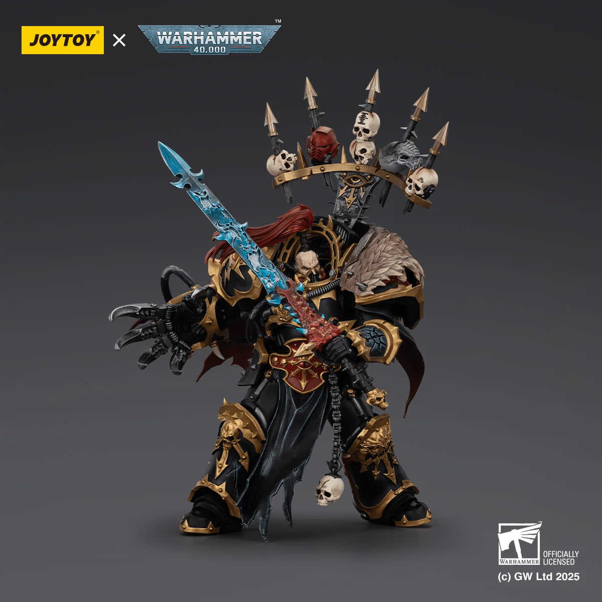 Black Legion Abaddon the Despoiler with Drach'nyen and the Talon of Horus