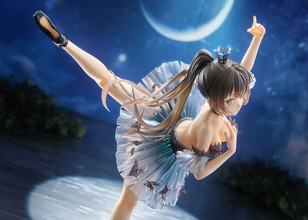 Wave Co. Scale Figure Black Swan Girl Avian Romance Pink Label