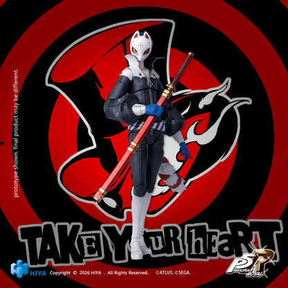 1/12 Scale 6.1 Inch Persona 5 Royal Fox Action Figure