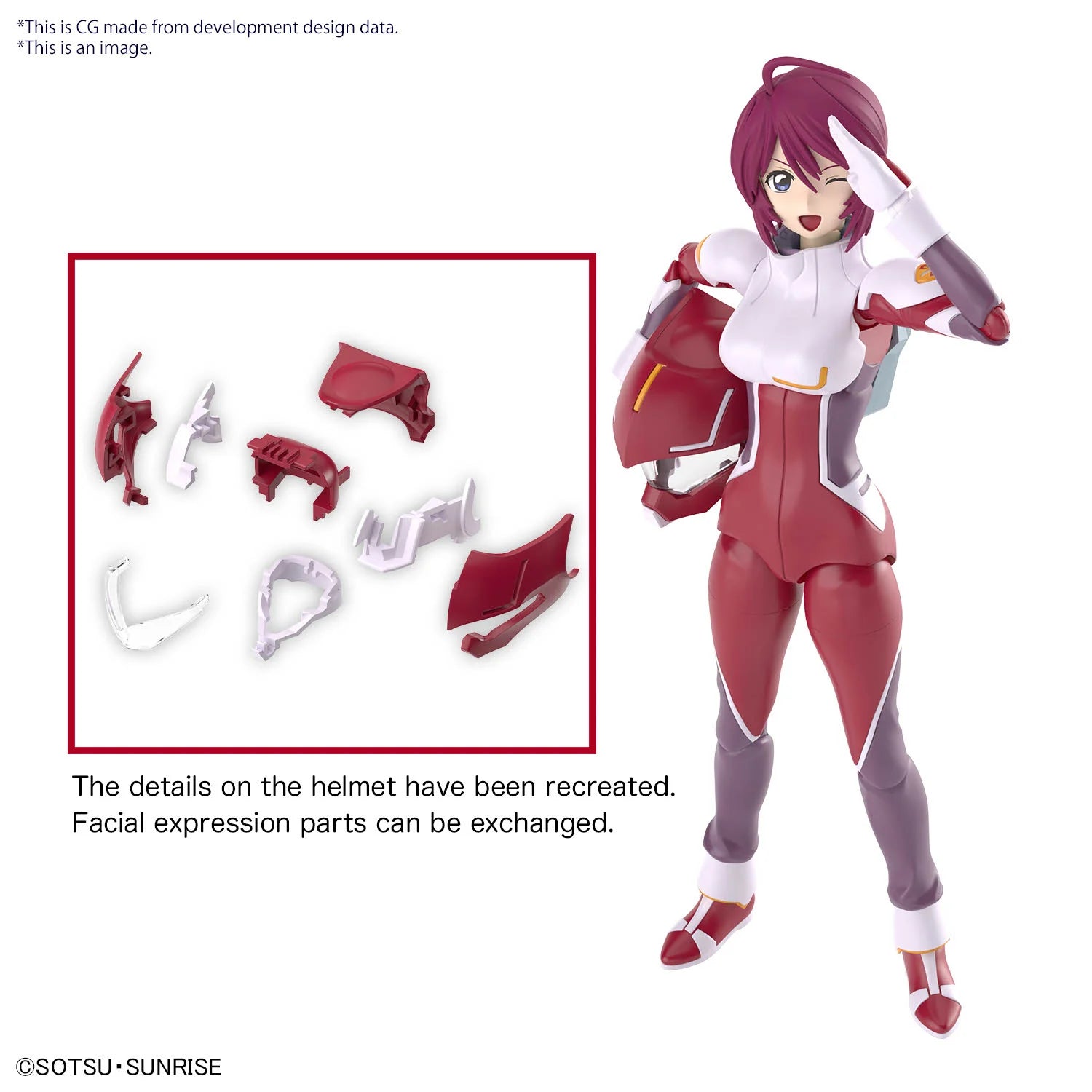 Lunamaria Hawke Figure-rise Standard Model Kit