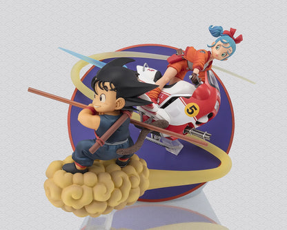 Tamashii Nations FiguartsZero Son Goku & Bulma Dragon Ball Action Figure Set